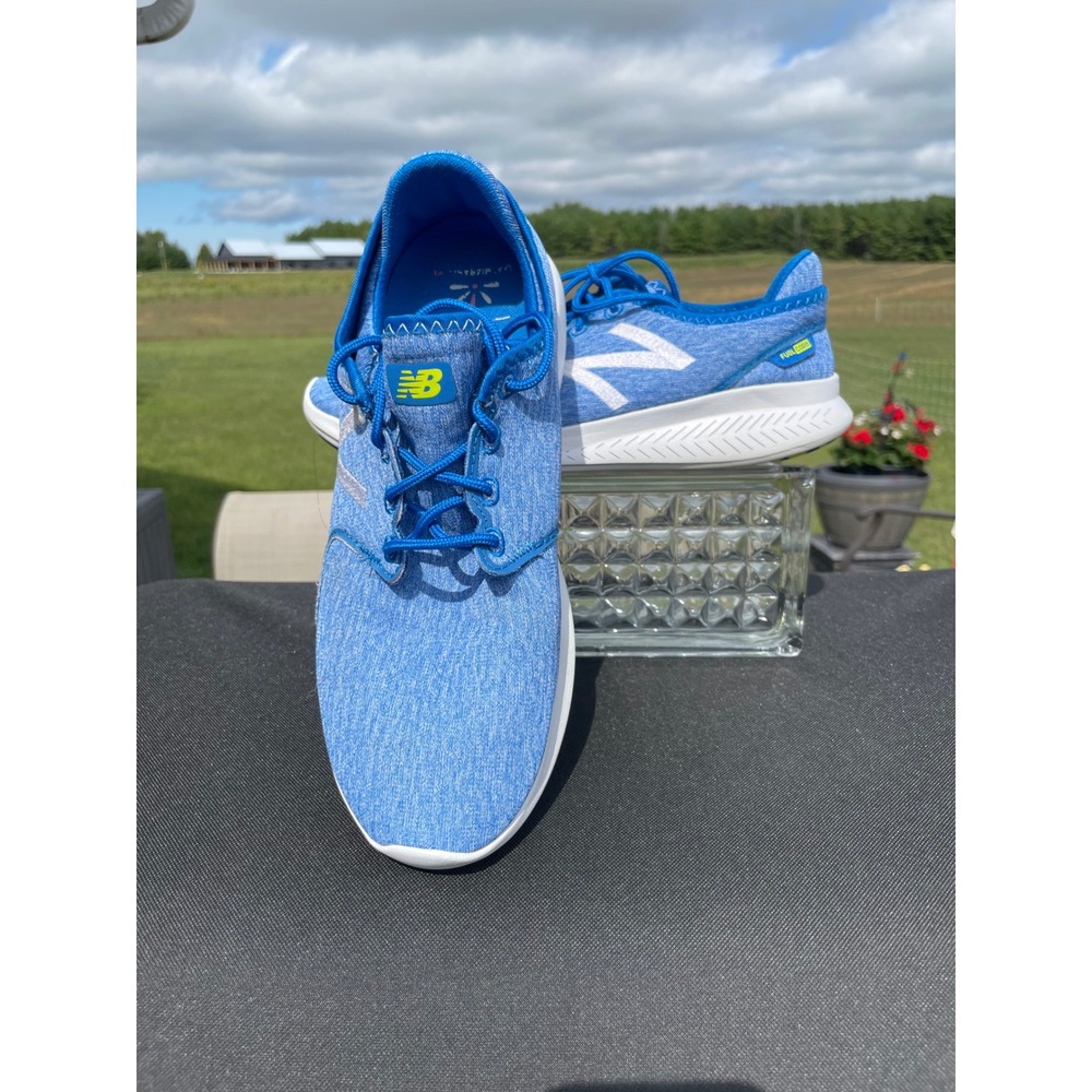 New Balance FuelCore Coast v4 Isaac Mizrahi Womens 8 Blue WA262QSL Sneaker
